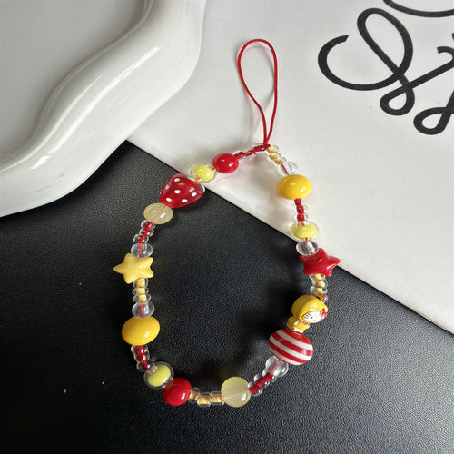 Verspielt Perlen Charme Armband Karnz