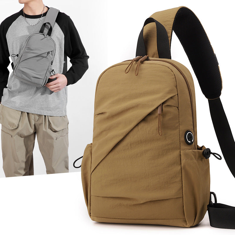 Schlanke Multi-Taschen Utility Sling Bag Karnz