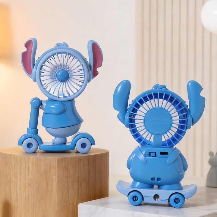 Unisex Tragbarer USB Handventilator im kreativen Tierdesign Karnz