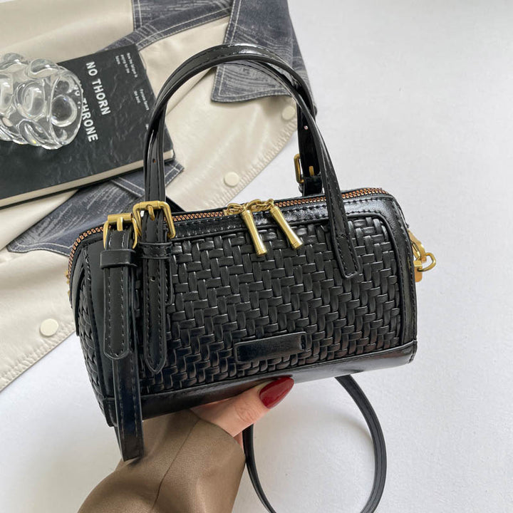 ven Leder Mini Handtasche Karnz