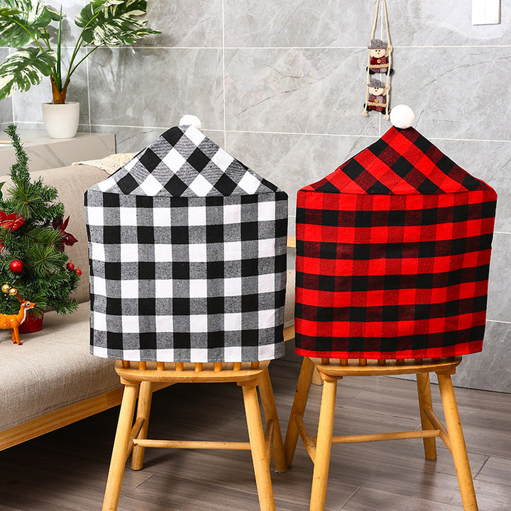 Festliche Stuhlhusse im Weihnachtsdesign Karnz