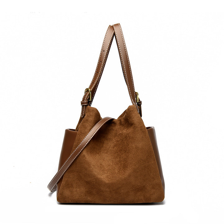 Suede Bucket Handtasche Karnz