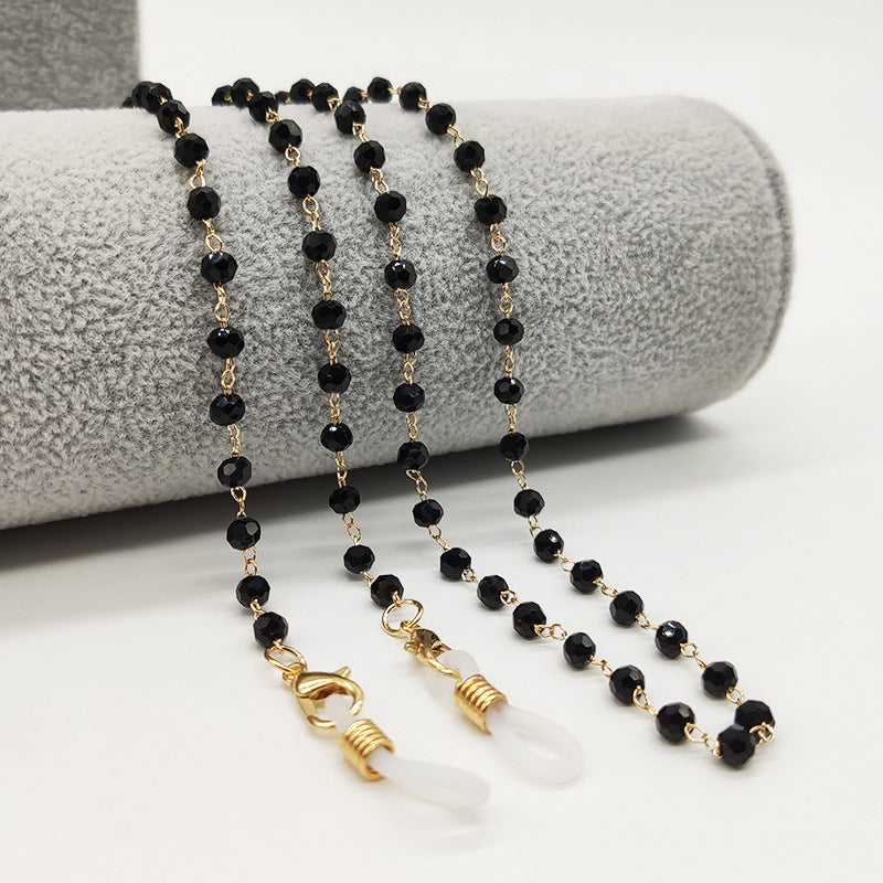 Brillenhalteschmuck Aus Kristallperlen Karnz