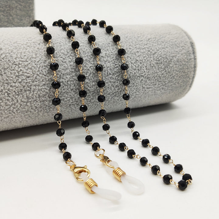 Brillenhalteschmuck Aus Kristallperlen Karnz