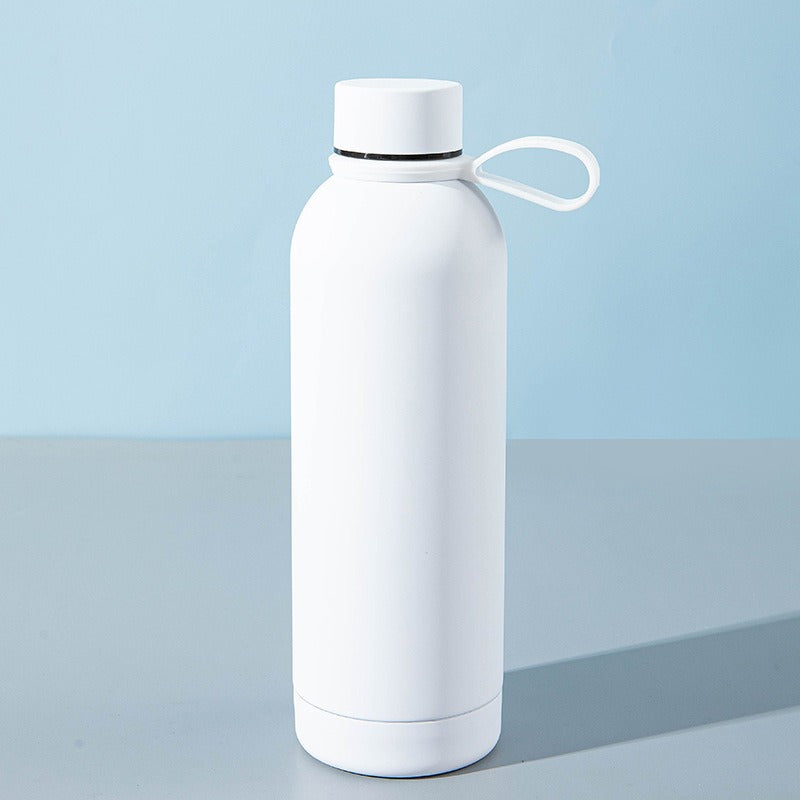Damen stilvolle Edelstahl-Trinkflasche mit innovativem Verschluss Karnz
