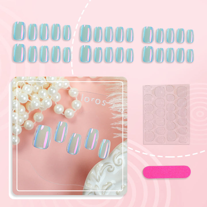 Glänzendes Multi-Dimensional Press-On Nagelset