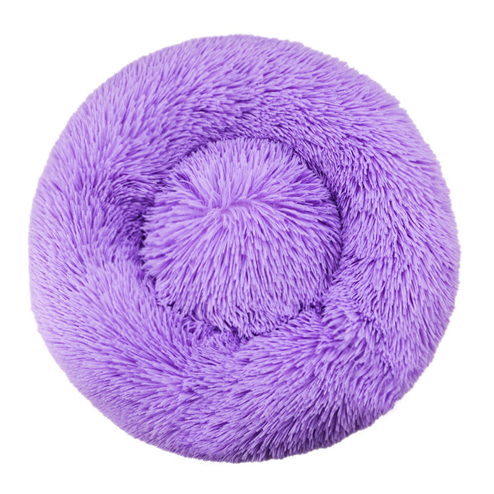 Rundes Plüsch Nest Hundebett
