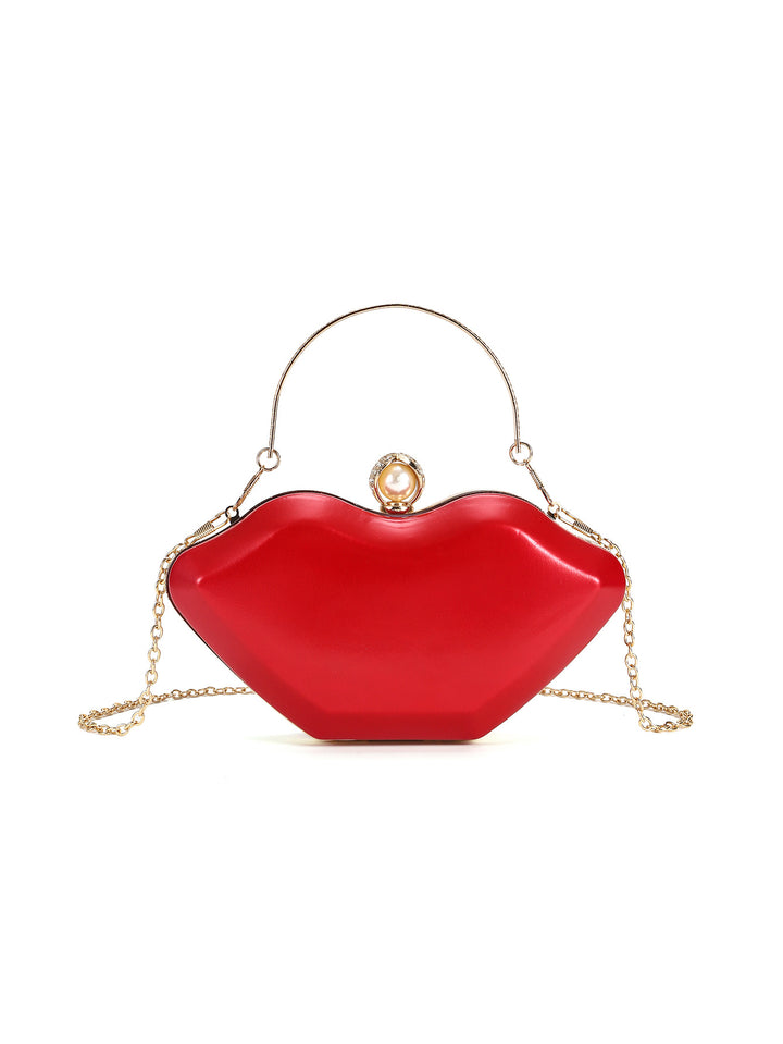 Elegante Perlen-Clutch