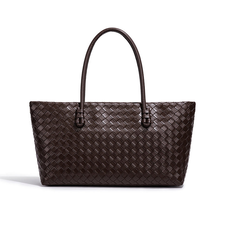 Woven Leather Tote Bag Karnz