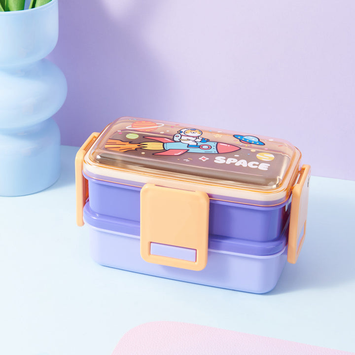 Mehrschichtige, weltraumthemen Lunch Bento Box