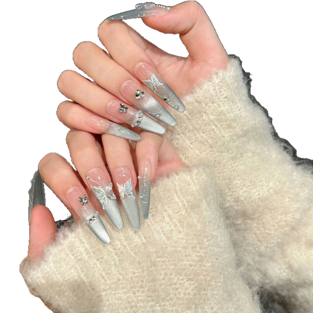 Elegantes Stiletto Press-On Nagelkunst Set  1791773834