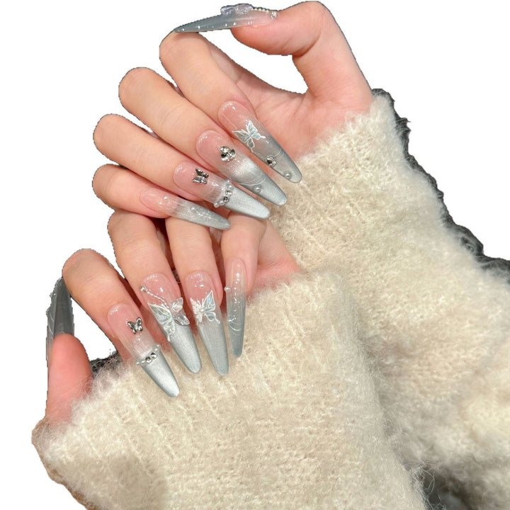 Elegantes Stiletto Press-On Nagelkunst Set  1791773834