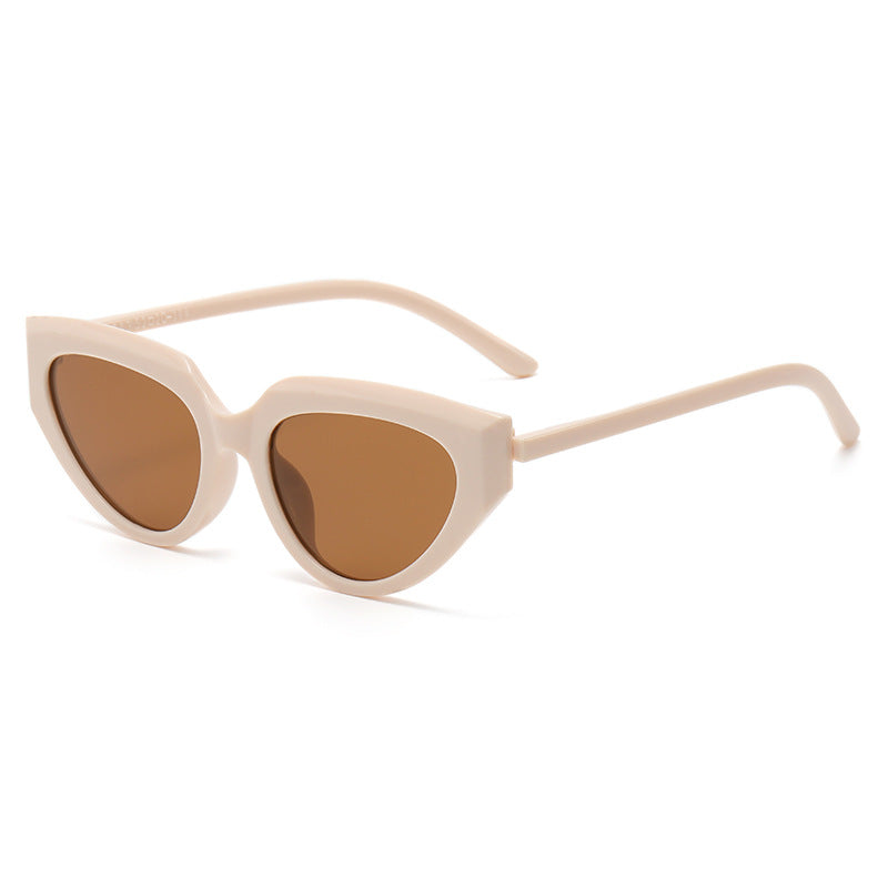 Damen stylische Cat-Eye Sunglasses mit strapazierfähigem Kunststoffrahmen Karnz