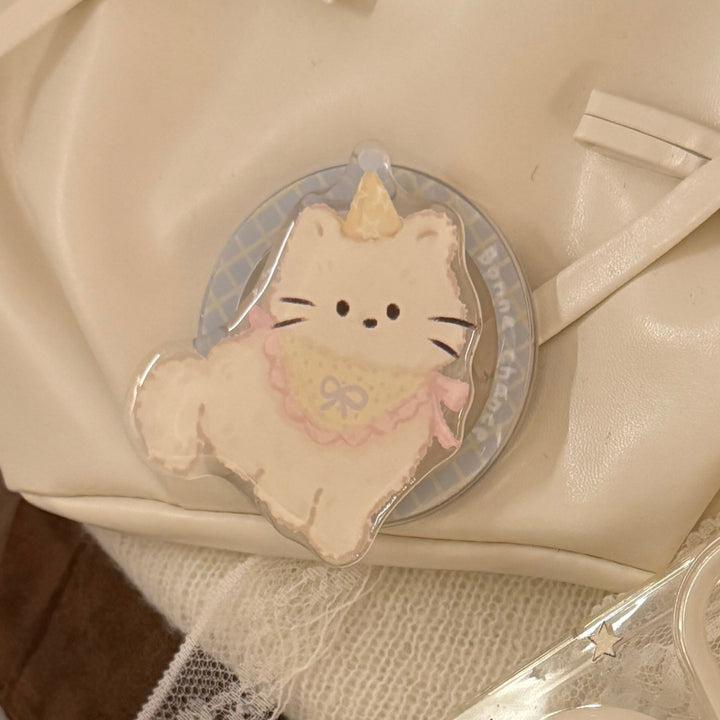 Kawaii Katzen-Motiv Handyhalter Karnz