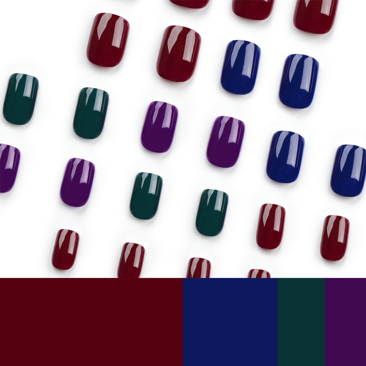 Elegante Nagelkunst im saisonalen Herbst-Look Karnz