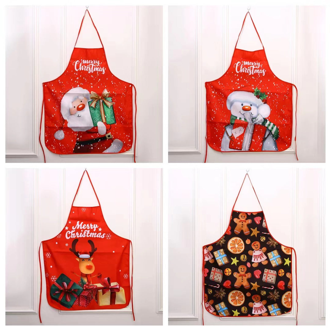 Festliche Kochschürze mit Weihnachtsmotiv Karnz