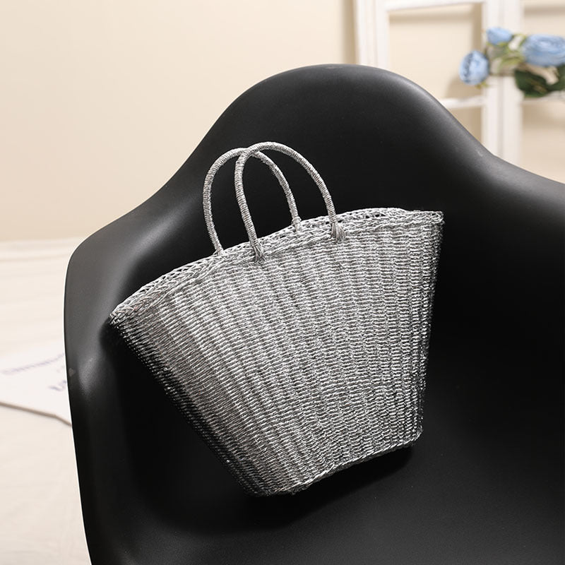 Damen Handgefertigte Korbtasche mit modernem Design Karnz