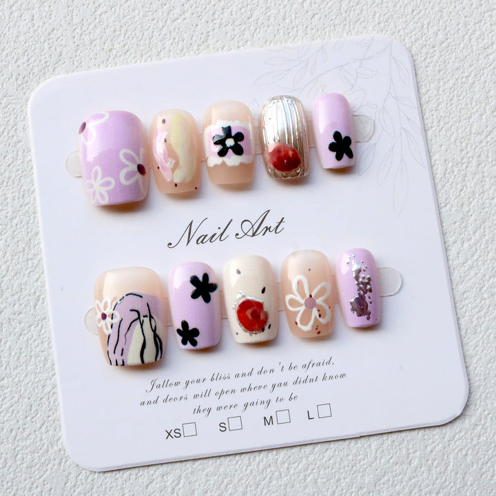 Künstlerisches Design Nagelkunstset