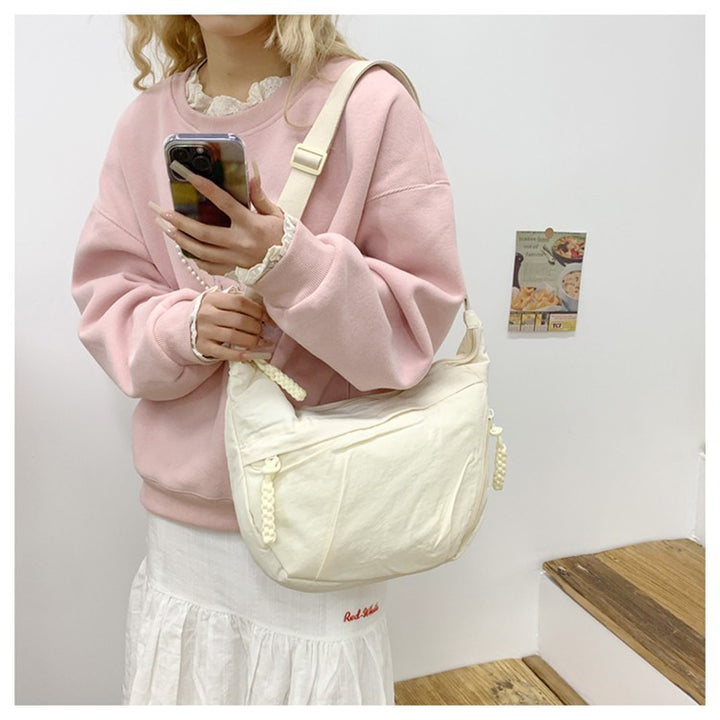 Bequeme Schultertasche mit Praktischen Fächern Karnz