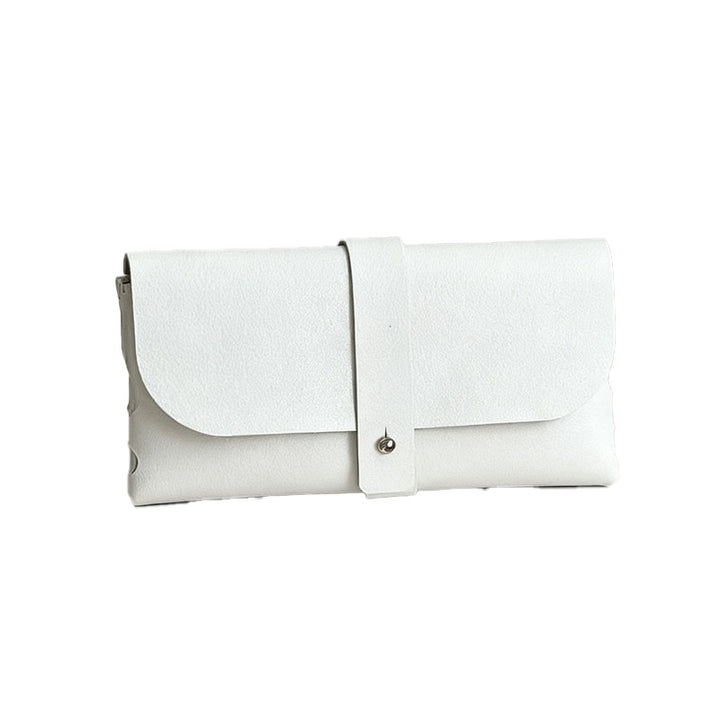 Elegante Kunstleder Clutch Tasche Karnz