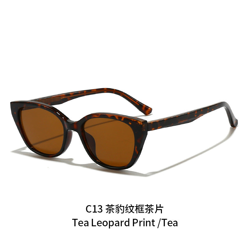Damen Cat-Eye Sonnenbrille mit UV-Schutz und modischem Rahmen Karnz