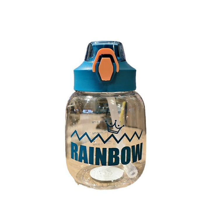Damen Wasserflasche mit integriertem Straw Karnz
