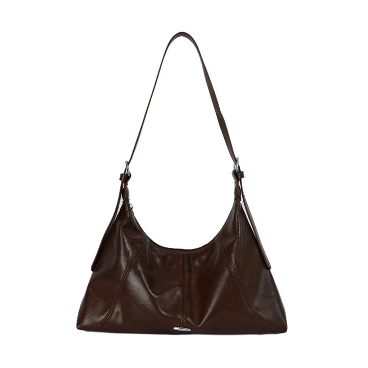 Luxuriöse weiche Leder Schultertasche Karnz