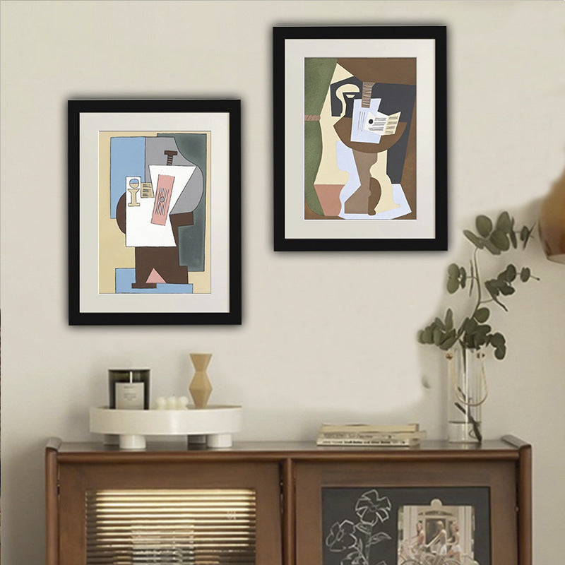 Abstrakte gerahmte Wandkunst