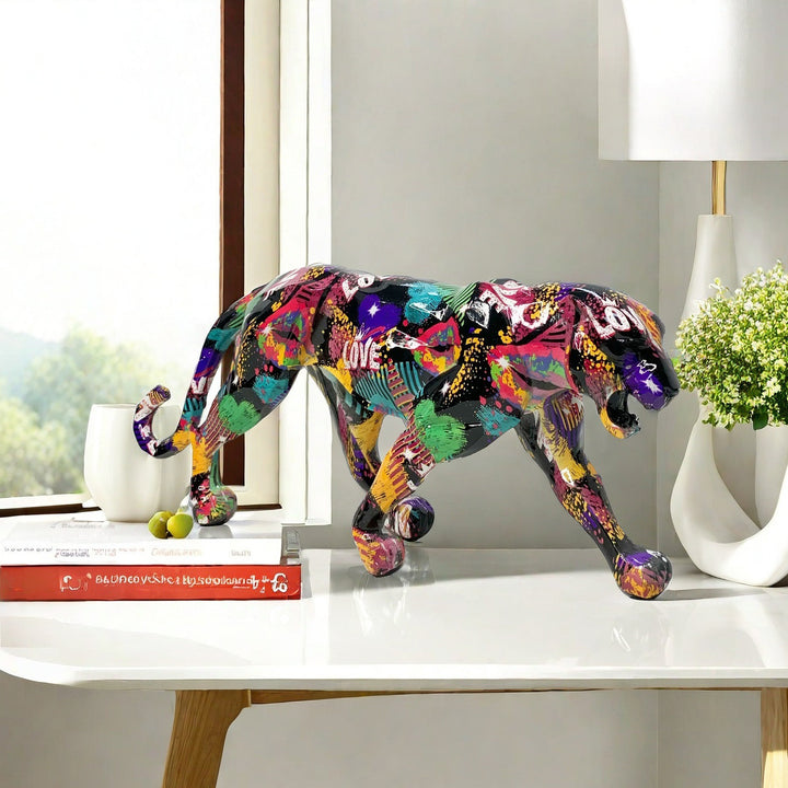 Dekorative Jaguar Figur Karnz