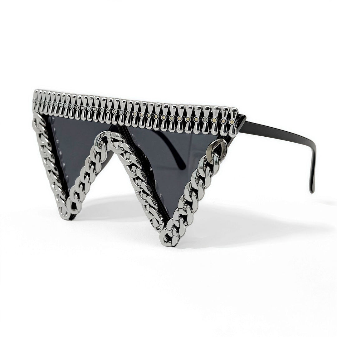 Damen auffällige Designer-Sonnenbrille Karnz