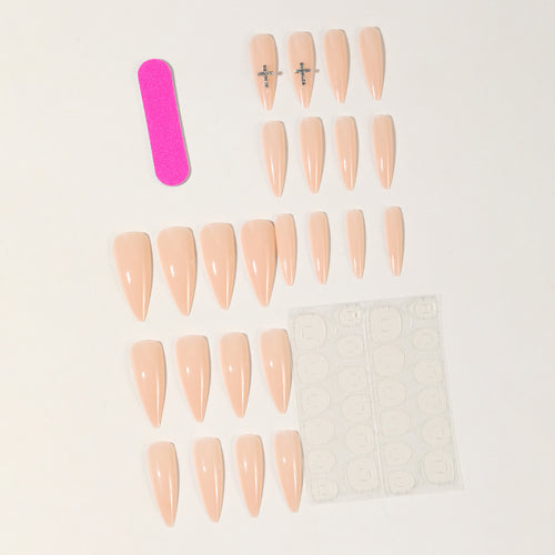 Elegante Stiletto-Nagelkunstverlängerungen Karnz