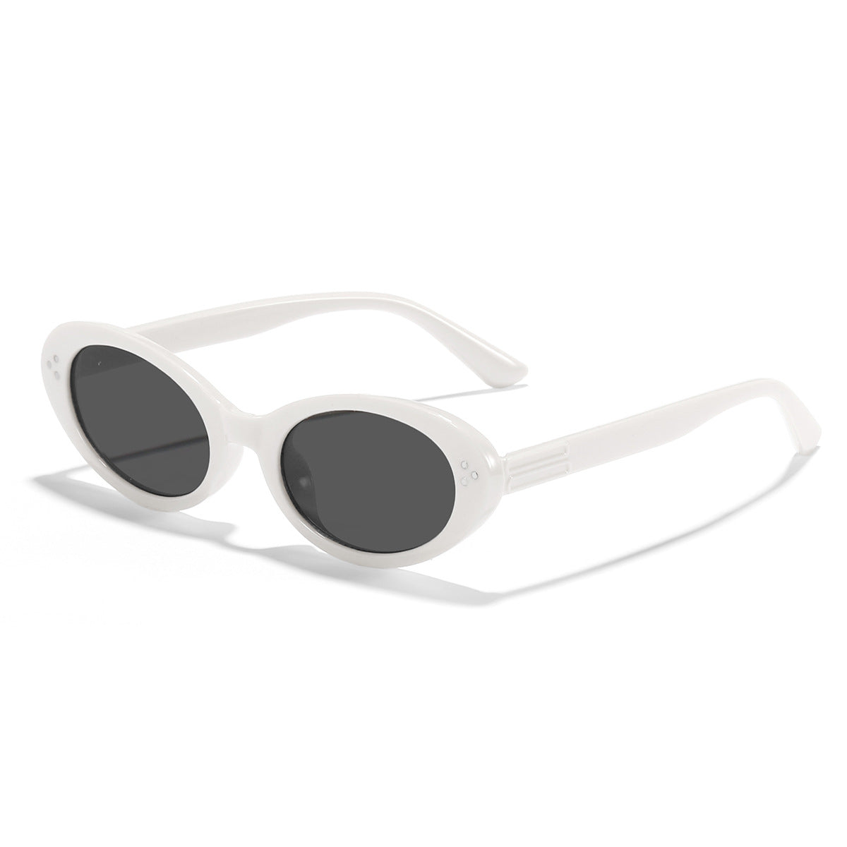 Damen modische Sonnenbrille mit elegantem, ovalem Design Karnz