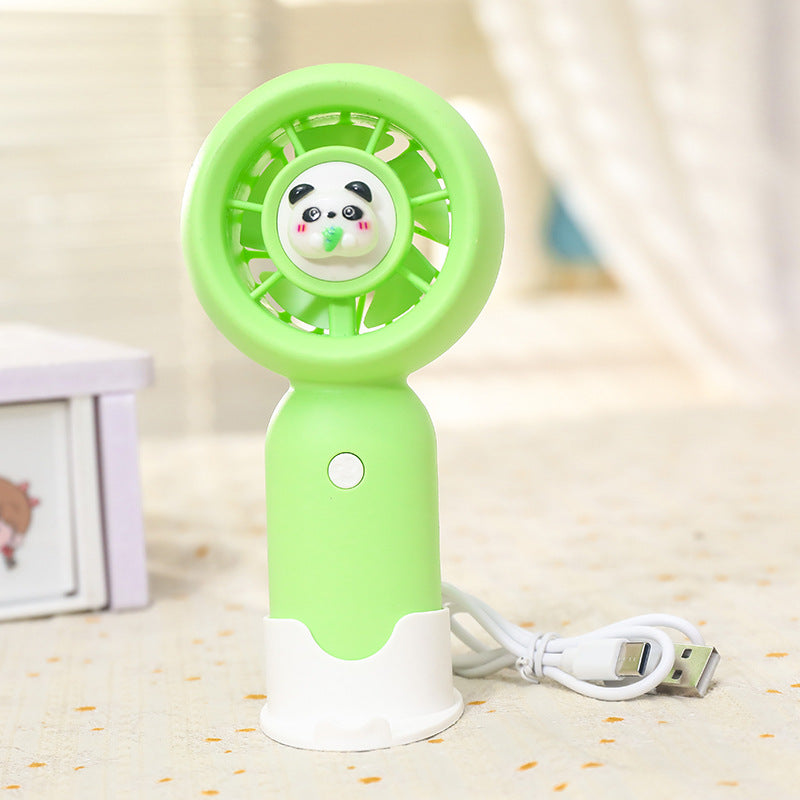 Damen Tragbarer Handventilator mit kinderfreundlichem Charakterdesign Karnz