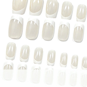 Elegante French Tip Acryl-Nagelverlängerungen Karnz 1789915965