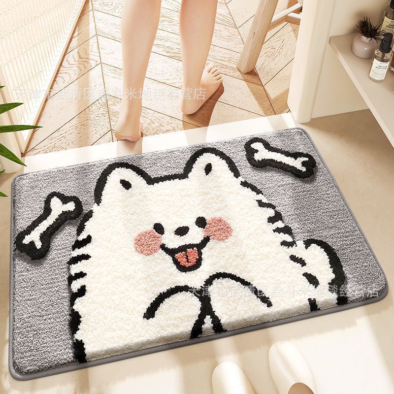 Kat Theme Plush Badmatte