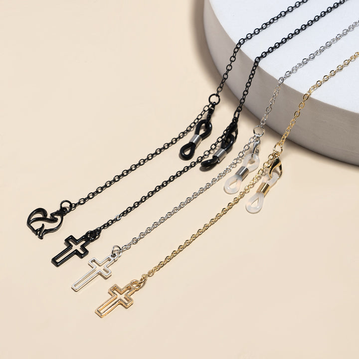 Stylische Metall Augenweide Kette Karnz