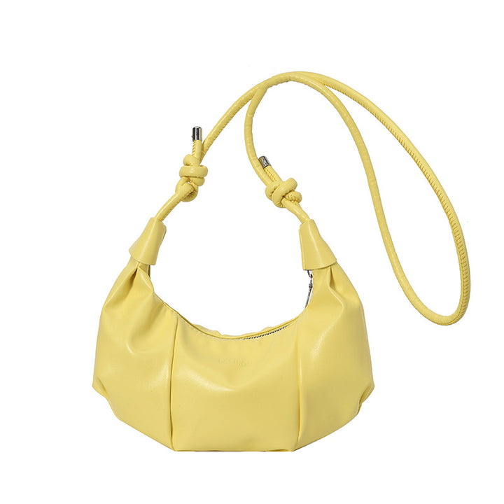 Stylische Falten Schultertasche Karnz