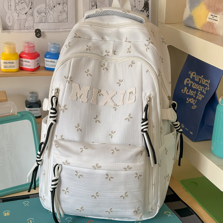 Floral Applikation Stylischer Rucksack Karnz