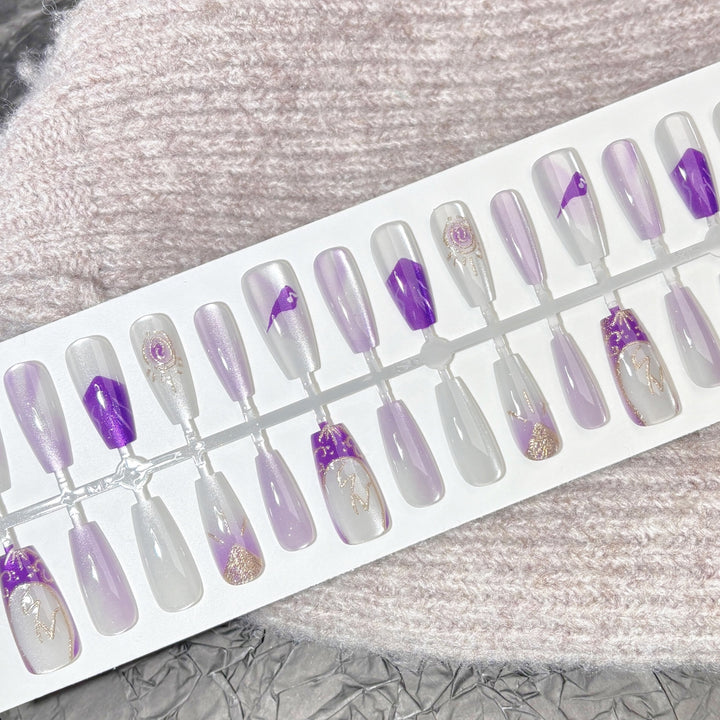 Glamorous Press-On Nagelkunst Set