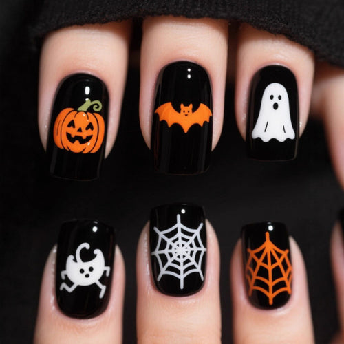 Halloween-Themen-Nagelkunst-Set Karnz 1789915172