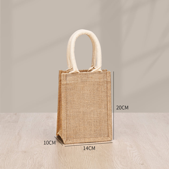 Umweltfreundliche Jute-Tragetasche Karnz
