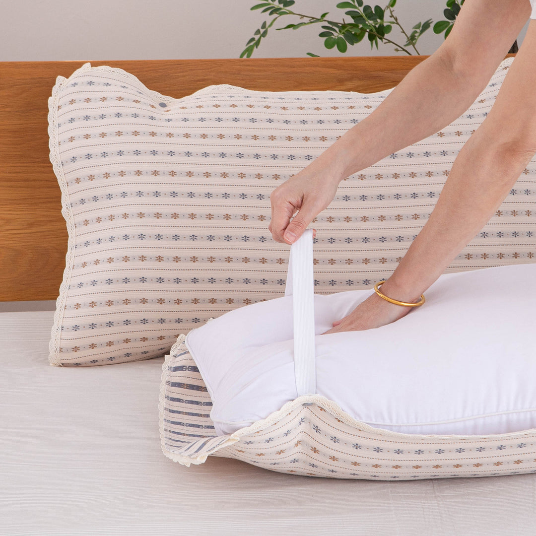 Damen ergonomisches Kissen mit abnehmbarem Bezug Karnz