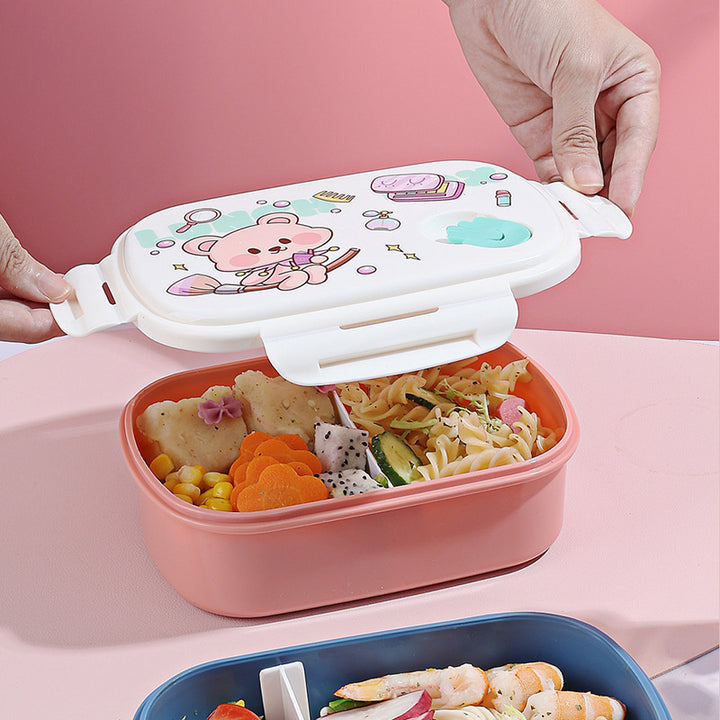 Spaß-Themen Cartoon Bento Lunchbox Set