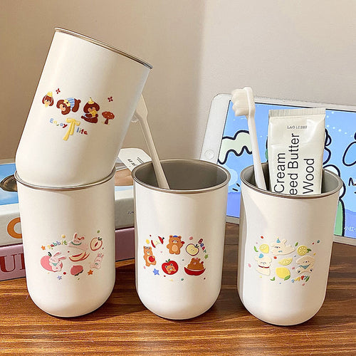 Edelstahlbecher mit Lustigem Tierdesign Karnz
