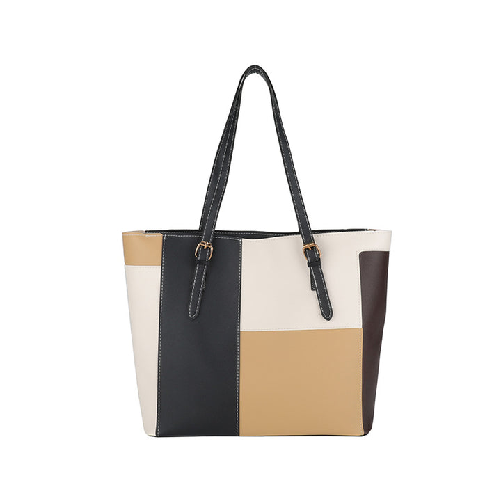 Stylische Farbblock-Tote-Bag Karnz