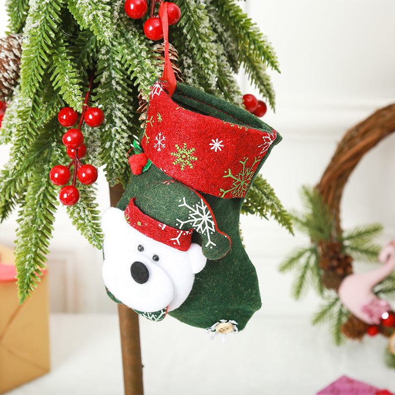 Filz Weihnachtsstrumpf Karnz