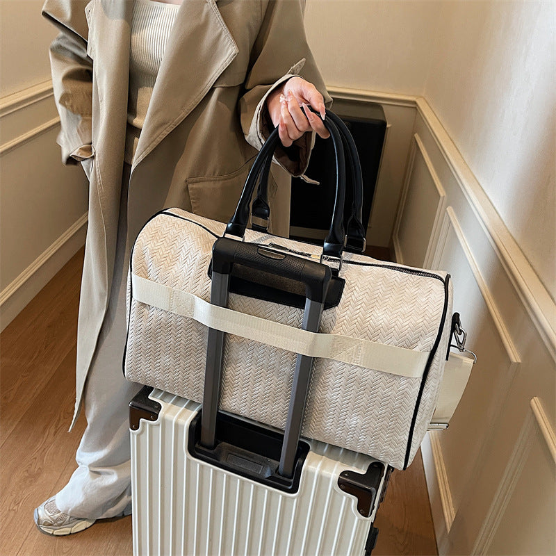 Multi-Funktionale Gewebte Reise Duffle Bag Karnz
