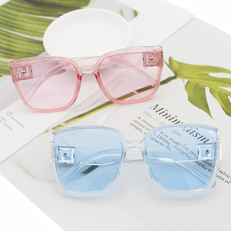 Damen Modische Oversized-Quadrat-Sonnenbrille Karnz