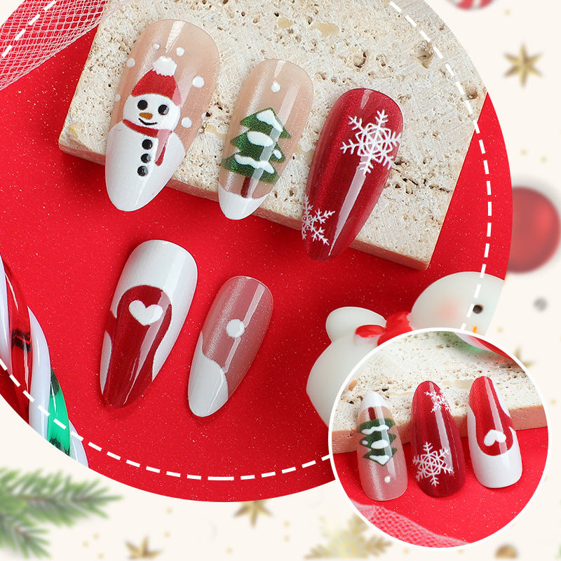 Festliches Holiday Nagelkunst Set