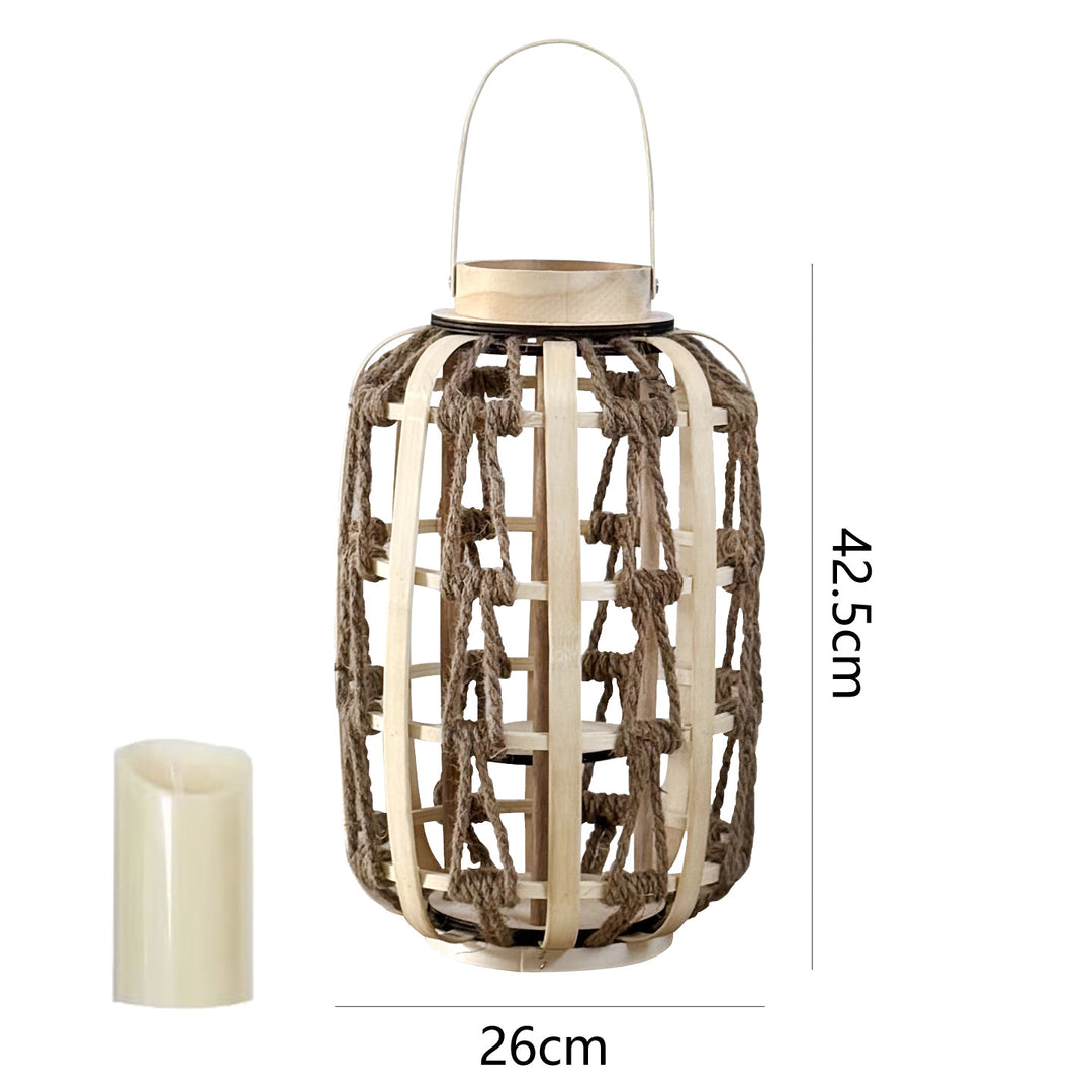Dekorative Rattanlaterne Karnz